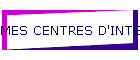 MES CENTRES D'INTERET