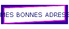 MES BONNES ADRESSES